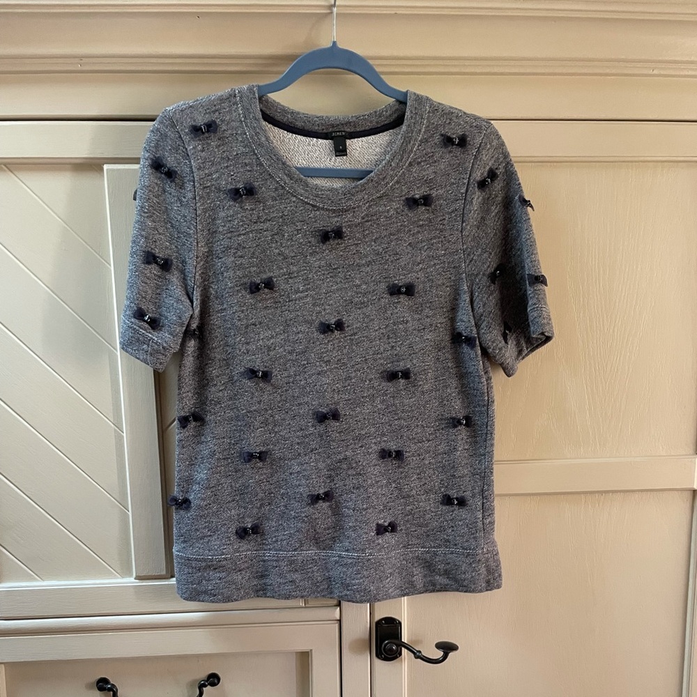 J. Crew Gray Sweater Top